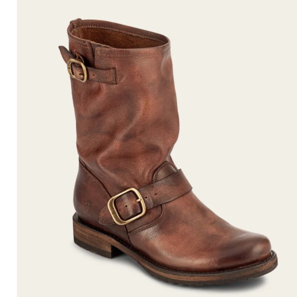 Frye Veronica Boot Brown Sz 10